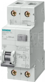 5SU13531KL06 C6A 30mA AC Wyłącznik różnicowo-nadprądowy 1+N