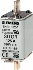SITOR NH00 125A 690VAC gR Wkładka bezpiecznikowa