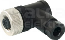 3RK19024CA004AA0 M12 4P Wtyk żeński kątowy