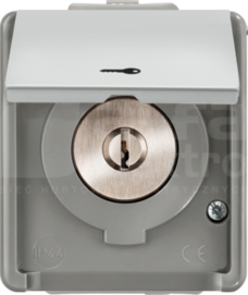 Przełącznik kluczykowy 16A 250V IP44 DELTA FLAT