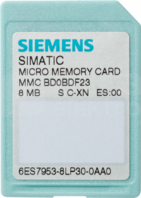 SIMATIC S7-300/C7/ET200 FLASH 2MB Karta pamięci
