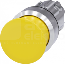 SIRIUS ACT 22mm z samop.żółty Przycisk grzybkowy metal