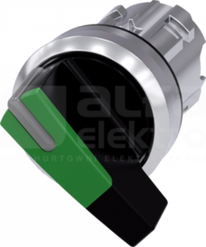 SIRIUS ACT 22mm O-I b/samop.zielony Przełącznik z możl.podśw.metal