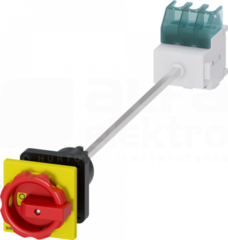 SENTRON 3P 32A czerwony/żółty Rozłącznik główny/awaryjny