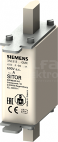 SITOR NH000 63A 690VAC Wkładka bezpiecznikowa