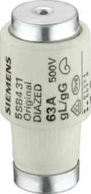 5SB4111 35A (DIII) gG WKŁADKA TOPIKOWA 500V