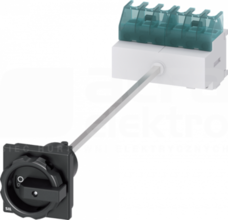 SENTRON 6P 25A czarny Rozłącznik główny