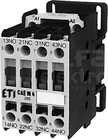 CAEM4.04 220VDC Stycznik pomocniczy