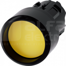 SIRIUS ACT 22mm z samop.żółty Przycisk wystający tworzywo