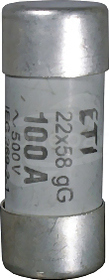 CH22x58 gG 100A/500V Wkładka topikowa cylindryczna