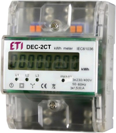 DEC-2CT Licznik energii trójfazowy