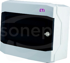 ECH12PT 12mod IP65 Rozdzielnica natynkowa drzwi przezroczyste (PV)