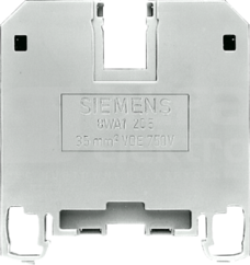 8WA1205 16mm SZ35 Zacisk przelotowy z izolatorem