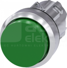 SIRIUS ACT 22mm z samop.zielony Przycisk wystający metal
