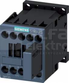 SIRIUS 9A 4kW 24VDC 1NO Stycznik 3P