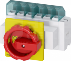 SENTRON 6P 25A czerwony/żółty Rozłącznik główny/awaryjny