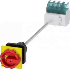 SENTRON 4P 32A czerwony/żółty Rozłącznik główny/awaryjny