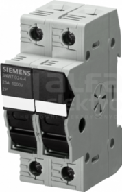 SENTRON 10x38 mm 2-bieg. 30 A  1000VDC Podstawa bezpiecznikowa