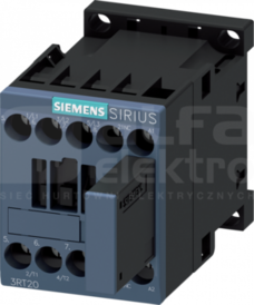 SIRIUS 9A 4kW 24VDC 1NC Stycznik 3P