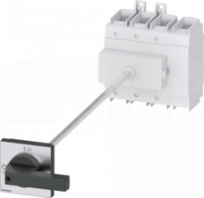 SENTRON 4P 250A czarny Rozłącznik główny/awaryjny