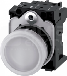 SIRIUS ACT 22mm 110VAC biały Lampka sygnalizacyjna+bl.LED tworzywo