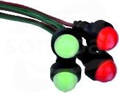 LS LED 24VAC D=10mm czerwony Lampka sygnalizacyjna