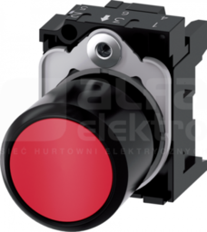 SIRIUS ACT 22mm z samop.czerwony Przycisk o wydł.skoku tworzywo