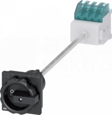 SENTRON 3P 16A czarny Rozłącznik główny
