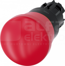 SIRIUS ACT 22mm czerwony Przycisk bezpieczeństwa tworzywo