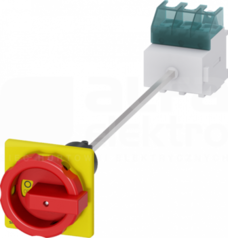 SENTRON 3P 63A czerwony/żółty Rozłącznik główny/awaryjny