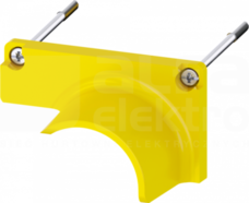 SIRIUS ACT żółty Osłonka ochronna przyc.płask.