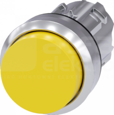 SIRIUS ACT 22mm z samop.żółty Przycisk wystający metal