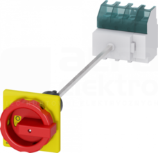 SENTRON 4P 63A czerwony/żółty Rozłącznik główny/awaryjny