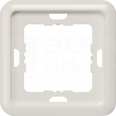 RAMKA 1-KROTNA 80mm Delta biały tytan