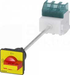 SENTRON 3P 63A czerwony/żółty Rozłącznik główny/awaryjny