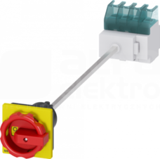SENTRON 4P 25A czerwony/żółty Rozłącznik główny/awaryjny
