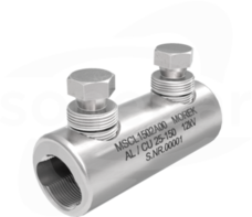 MSCL150  Al/Cu 25-150mm2 12kV 2xśruba Złączka śrubowa
