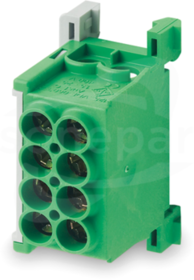 MAG25-2 4x25mm2 400V zielony Złączka rozgałęźna