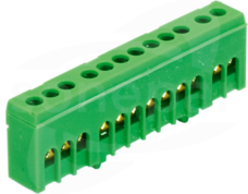 PE12H 12x16mm2 IP20 zielony Listwa zaciskowa uziemiająca