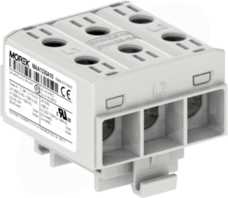 OTL35-3x 3x1xAl/Cu 2,5-35mm2 1000V szary Zacisk uniwersalny 3 tory