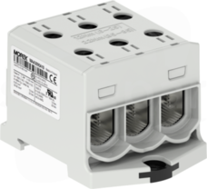 OTL95-3 3xAl/Cu 6-95mm2 1000V szary Zacisk uniwersalny 3 tory zwarte