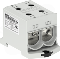 OTL150-2 2xAl/Cu 25-150mm2 1000V szary Zacisk uniwersalny 2 tory zwarte