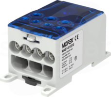 OJL400A we:1xAl/Cu240 wy:4x35/3x50mm2 niebieski Blok dystrybucyjny