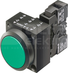 SIRIUS 22mm 220/230VAC czerwony Lampka sygnalizacyjna