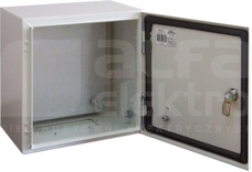 RH 332 300x300x210 IP65 Obudowa hermetyczna metalowa z płytą