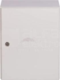 RH 452 400x500x210 RAL7035 Obudowa hermetyczna metalowa z płytą