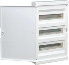 ALFA 39 BD drzwi białe IP33 Rozdzielnica natynkowa plastikowa