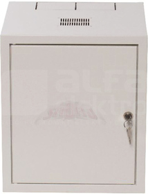 SZW 10 6Ux310x300mm IP30 szary Szafa wisząca drzwi pełne