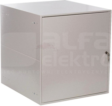 SZW SIMPLE 19 12Ux555x600mm biały IP30 Szafa rack wisząca drzwi pełne
