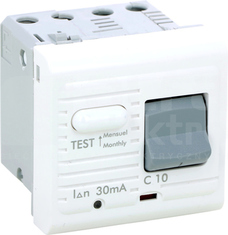 M45 10A 30mA AC Wyłącznik różnicowoprądowy